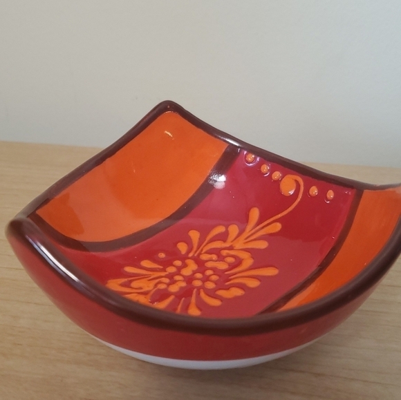 Del Rio Salado Ceramic Pottery Handmade in Spain Small Bowl 4"  7Oz - Picture 2 of 14